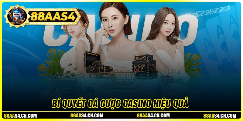 Bí quyết chinh chiến sảnh cược casino 88aa hiệu quả