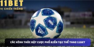 Các hình thức vào tiền phổ biến nhất tại sảnh thể thao nhà cái 11BET
